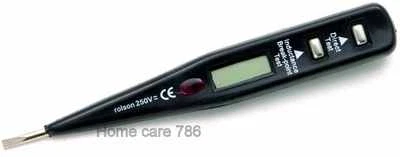 Rolson Digital auto tester 12v to 220v AC or DC voltage NEW FREEPOST