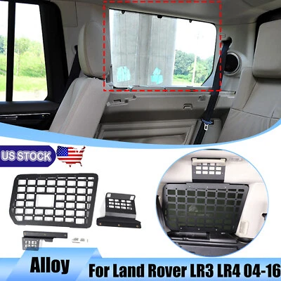 Para Land Rover LR3 LR4 L319 04-16 Ventana Trasera Derecha Molle Panel Almacenamiento Modular Foto 1 de 4