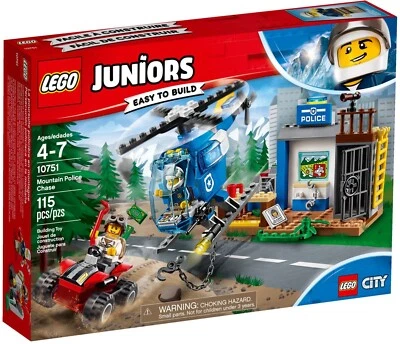 Lego 10751 Juniors City Mountain Police Chase 2018 - Brand New Sealed - Image 1 of 4