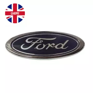 FORD TRANSIT MK6 MK7 06-14 REAR BADGE BLUE 6" REPLACEMENT - Picture 1 of 4