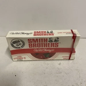 Smith Brothers Wild Cherry 14 Throat Drops Vintage Collectors Item HTF - Picture 1 of 2
