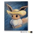 Pokémon Center × Van Gogh Museum: Eevee Inspired by Self-Portrait with Straw Hat