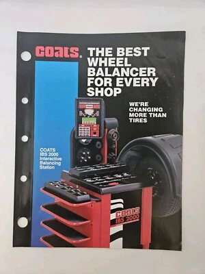 Станция балансировки колес Coats IBS 2000 и многое другое каталог - Изображение 1 из 3
