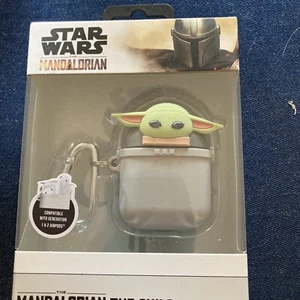 Mandalorian The Child Brand New Star Wars The Child Baby Yoda Airpods Case - Picture 1 of 4