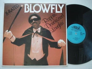 BLOWFLY Rappin' Dancin' Laughin' X-bewertet WEIRD WORLD 2035 Original Funk Soul LP - Bild 1 von 4