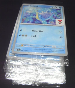 25x Pokemon Corona Stellare Scarlatta e Viola 7-11 Esclusiva Promo Lapras Sigillata - Foto 1 di 9
