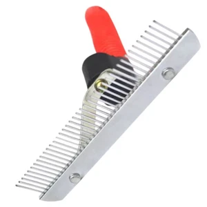 Depilatory Comb Poodle for Grooming Pet Dematting Dog Hair Brush Remover - Picture 1 of 12