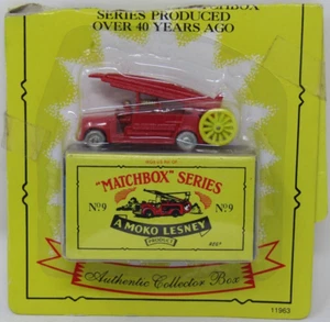 Matchbox Originals A Moko Lesney Product Matchbox Series #9 Diecast Fire Truck - Picture 1 of 2