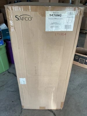 Receptáculo de ceniza/basura Safco 9470NC Canmeleon, cuadrado, agregado/polietileno, Foto 1 de 2