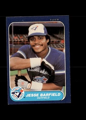 1986 Fleer - Jesse Barfield #52 - Image 1 of 2