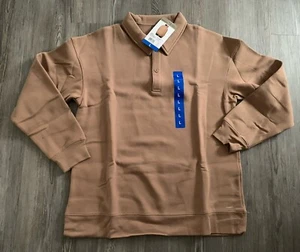 Top Pullover L Para Mujer Mondetta Cuello Tostado Polar Manga Larga NUEVO - Imagen 1 de 2