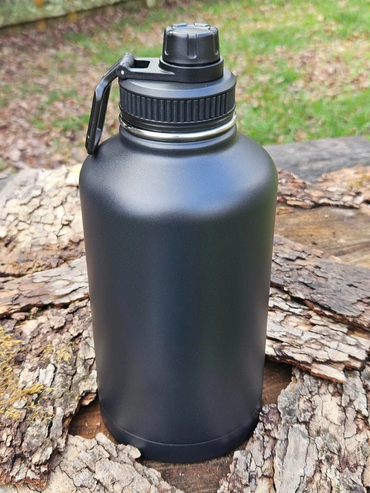 Botella de agua aislante de medio galón con mango Foto 1 de 1