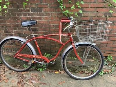 Schwinn Typhoon 1964 3 velocidades repintado limpo funcional Paperboy Phantom Racer - Imagem 1 de 4