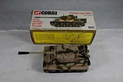 Tanque alemán vintage CORGI #900 PzKpfw Tiger Mk.1 Foto 1 de 4