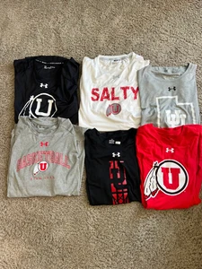 Team Issued University of Utah Basketball Short Sleeves Size XL - Picture 1 of 3