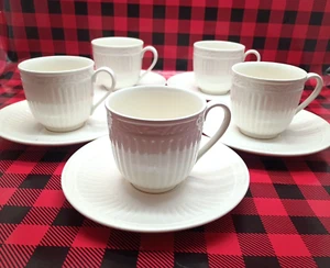 5er Set Mikasa Italienische Landschaft Tasse & Untertasse Sets - Elegantes Steingut Abendessen - Bild 1 von 5