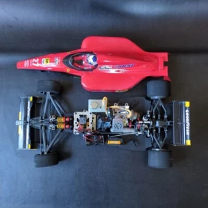 Kyosho Ferrari F1 1/8 Scale Glow Engine Red Goodyear Tires Model from japan F/S - Picture 1 of 5