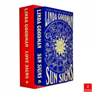 Linda Goodman Collection 2 Books Set Sun Signs, Love Signs Paperback NEW - Picture 1 of 5