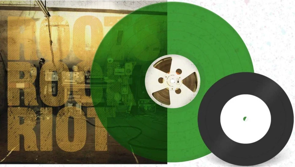 Skindred - Roots Rock Riot Limited  Transparent Green Vinyl LP + 7" Single NEU - Bild 1 von 1