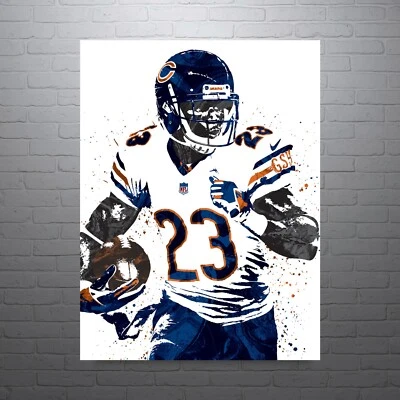 Devin Hester Chicago Bears Sports Print, Man Cave