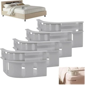 4x Grippers Firm Tight Easy Installation NEW Bed Sheet Mattress Holder Fastener - Picture 1 of 13