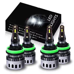 For Nissan Altima 2007-2018 6000K LED Headlight High Low Beam Bulbs Combo Kit - Picture 1 of 11