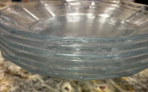 Bormioli Rocco Italy Clear Glass 7 1/4" Dessert Plates Set Of 6 - Bild 1 von 9