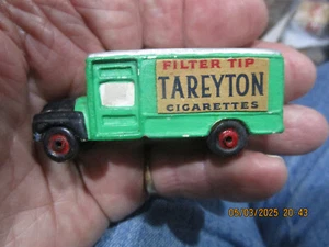RAILMASTER LKW Werbung TAREYTON ZIGARETTEN "EHER KÄMPFEN ALS WECHSELN" Vintage - Bild 1 von 9