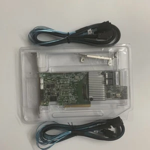 LSI MegaRAID 9361-8i 1GB RAID Controller 12gb/s LSI 3108 + 2PCS 8643 SATA cable - Picture 1 of 5
