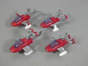 FLUGZEUGE: Weltraum-Flugzeuge EU 80er Jahre - Komplettsatz rot/silber/weiß - Bild 1 von 1