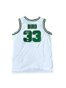 Larry Bird Signed Boston Celtics (HOME WHITE) Jersey JSA - Picture 1 of 1