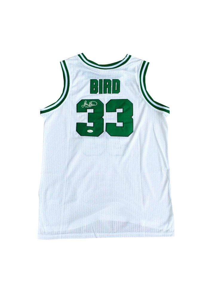 Larry Bird Signed Boston Celtics (HOME WHITE) Jersey JSA - Image 1 of 1