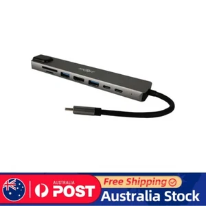 8 IN 1 USB Type C to HDMI USB3.0/2.0 USB/C SD/TF PD LAN Hub Adapter - Picture 1 of 6