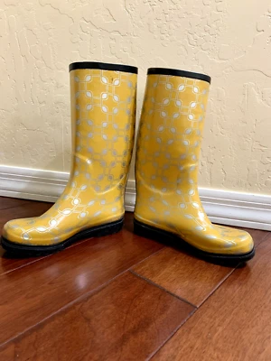 Botas de Lluvia Nomad Footwear Charcos II Cadena Amarilla Talla 7 Foto 1 de 4