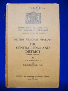 The Central England District - British Regional Geology - Bild 1 von 2