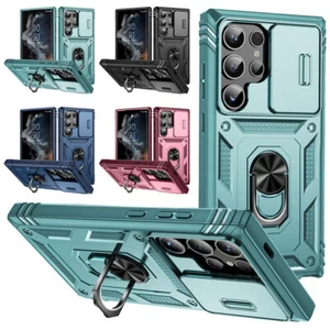 For Samsung Galaxy S22/S22 Plus/S22 Ultra Case Shockproof Ring Stand Phone Cover - Picture 1 of 36