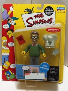 The Simpsons World Of Springfield Ned Flanders Figure - NEW - Picture 1 of 2
