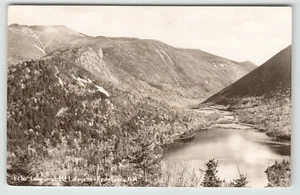 Cartolina RPPC Eco Lago e Mt. Lafayette in Franconia, NH. - Foto 1 di 2