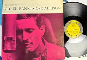 Mose Allison Creek Bank 1958 Mono Prestige PRLP 7152 RVG DG Yellow Label Rare Lp - Picture 1 of 24