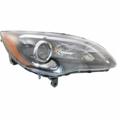 Faro derecho derecho luz modelo S halógeno negro bisel se adapta a Chrysler 200 2011 2014 Foto 1 de 2