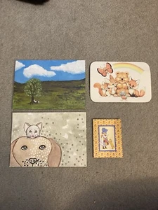 Lote de cuadros pinturas vintage lindo - Imagen 1 de 6