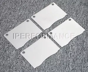 Titanium Brake Pad Shim Heat Shield Set for Rover P6 1968-1969, Front - Picture 1 of 3