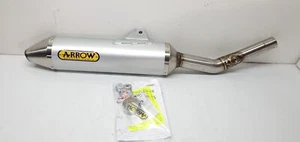 Brand New Arrow Thunder Aluminium Racing Exhaust Muffler Silencer Suzuki RMZ250 - Picture 1 of 9
