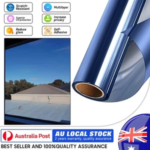 50x300cm Blackout Window Film 85% Light Blocking Room Block Heat UV Glare Film - Picture 1 of 15