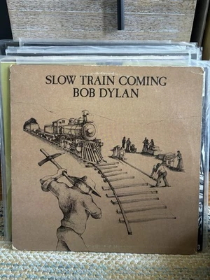 Bob Dylan LP Slow Train Coming 1979 Columbia FC 36120 Vinyl Foto 1 de 2