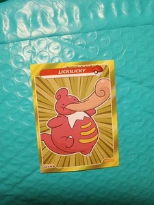 2025 Pokemon Gold & Silber Gigamax Sticker #196 LICKILICKY Peru Edition - Bild 1 von 4