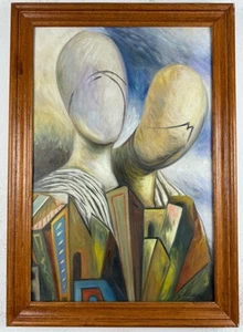 Giorgio de Chirico (Handarbeit) Öl auf Leinwand Gemälde signiert und gestempelt - Bild 1 von 9