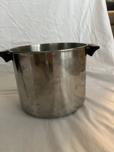 Revere Ware 8 Quart Suppentopf Edelstahl ohne Deckel - Bild 1 von 7
