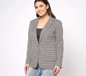 Blazer tejido jacquard Susan Graver talla 4X Umber A613016 GRAVER - Imagen 1 de 7