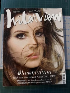 Preowned Interview Magazine - Lana Del Rey Oktober October 2015 - Picture 1 of 12